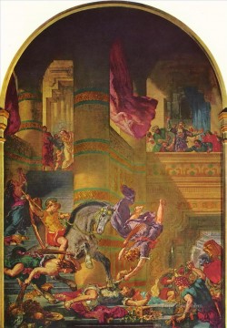 la expulsión de heliodoro 1861 Eugene Delacroix Pinturas al óleo